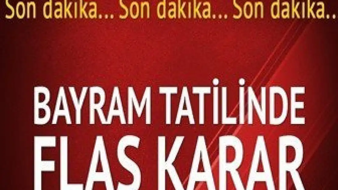 Yılbaşı tatili uzadı 2015 yılbaşı tatili kaç gün olacak?